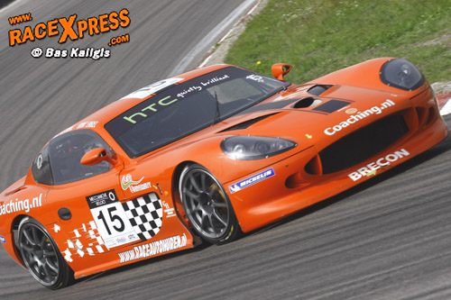 Donny Crevels met de Masters in Dutch GT4 met Ginetta
